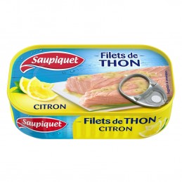 Tuna fillets with lemon...